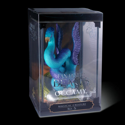 The Noble Collection - Magical Creatures Occamy - Hand-Painted Magical Creature #5 - Officially Licensed Fantastic Beasts Toys Collectable Figures - For Kids & Adults