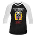 TESTAMENT - THE LEGACY BLACK 3/4 Sleeve Baseball Tee Small