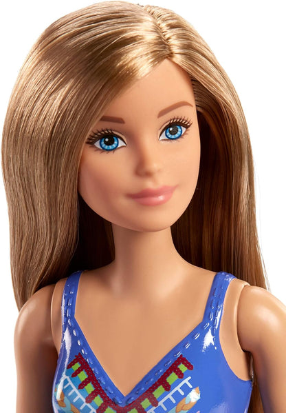 Mattel Barbie FJD97 Beach Puppe (blau