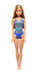 Mattel Barbie FJD97 Beach Puppe (blau
