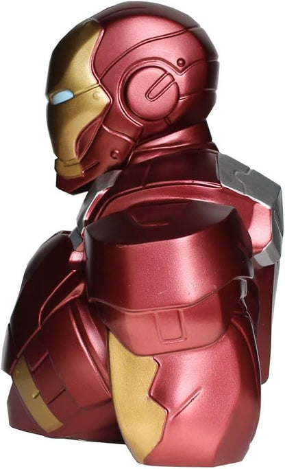 Semic Distibution BBSM002 Avengers Iron Man MkVII Deluxe Money Bank, Multicolored