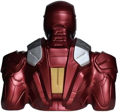 Semic Distibution BBSM002 Avengers Iron Man MkVII Deluxe Money Bank, Multicolored