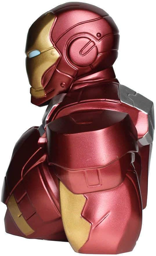 Semic Distibution BBSM002 Avengers Iron Man MkVII Deluxe Money Bank, Multicolored