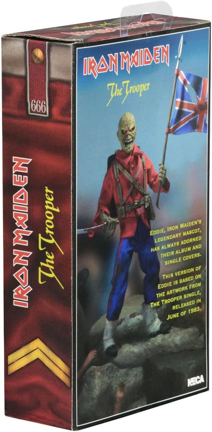 Neca Iron Maiden Figura Retro Trooper Eddie, Multicolor (NECA14903
