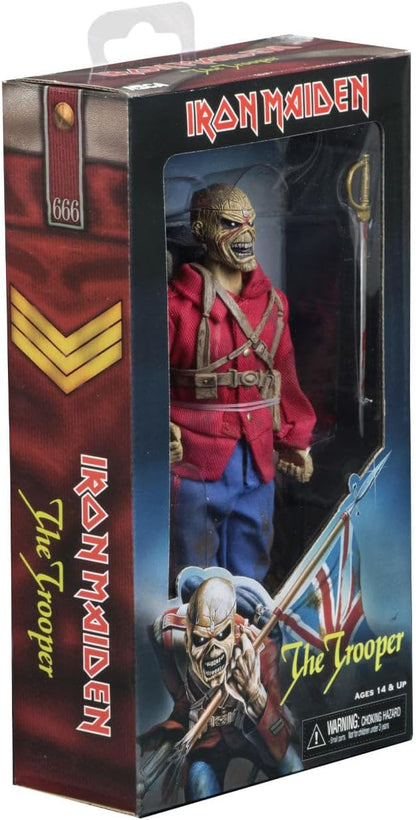 Neca Iron Maiden Figura Retro Trooper Eddie, Multicolor (NECA14903