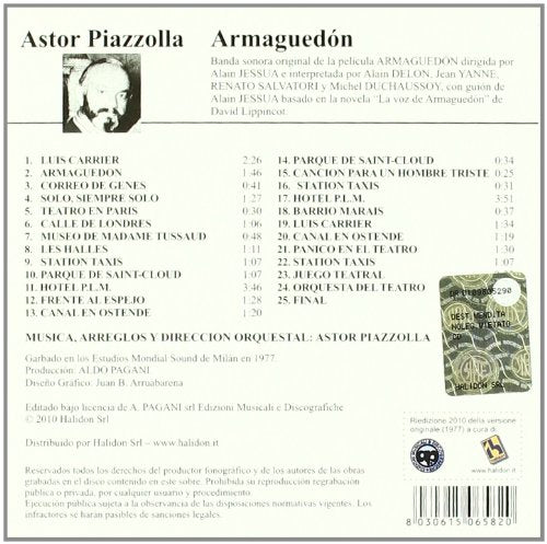 Astor Piazzolla: Armaguedon