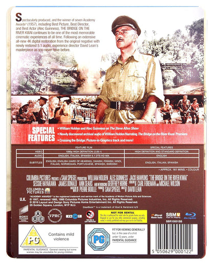 The Bridge On The River Kwai Steelbook Blu-Ray