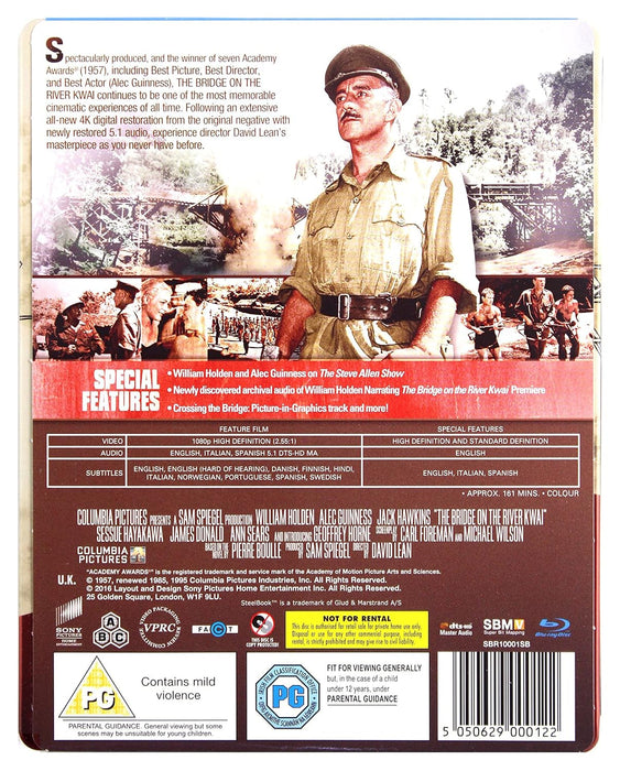 The Bridge On The River Kwai Steelbook Blu-Ray
