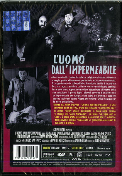 l'uomo dall'impermeabile DVD Italian Import