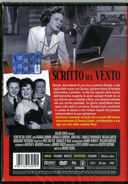 scritto sul vento DVD Italian Import