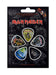 Iron Maiden One Size Multicolor 100% Cotton Guitar Pick