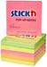 Stick'N Assorted Neon Z Notes (Pack of 6