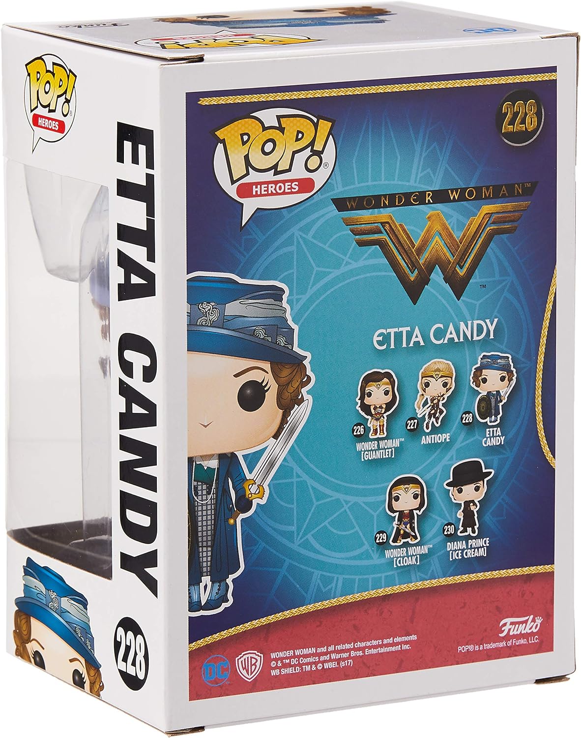 POP Funko Wonder Woman ETTA Sword & Shield Figura de Vinilo (Funko 24972