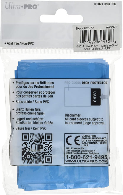 Ultra Pro SLEEVES 60 d10 Card Game (Small, Light Blue