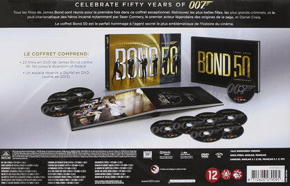 James Bond coffret 50eme anniversaire