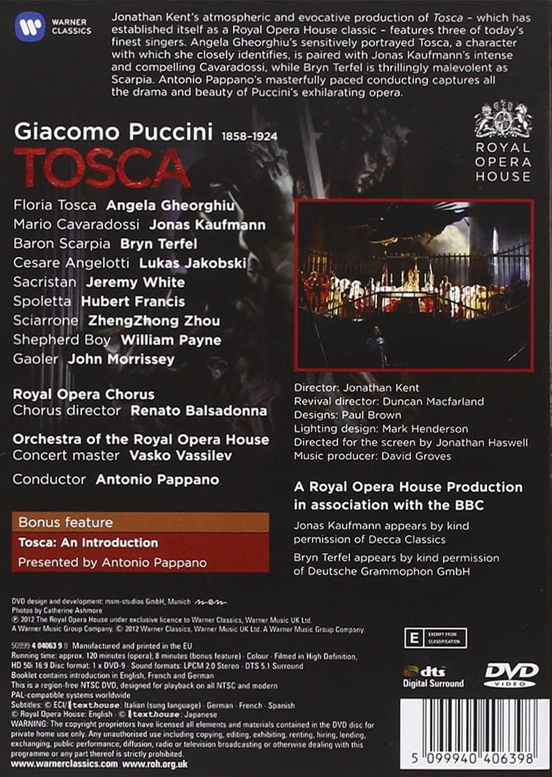 Tosca (Royal Opera House 2011)(Opera Completa