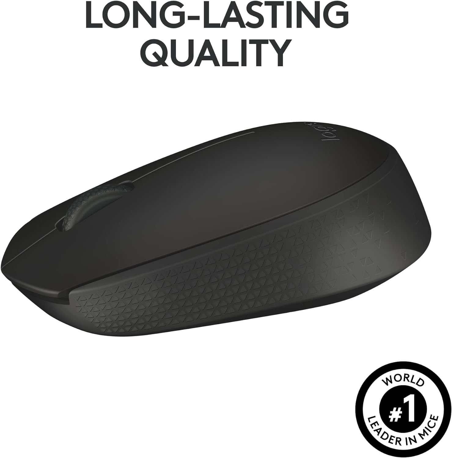 Logitech M171 Wireless Mouse for PC, Mac, Laptop, 2.4 GHz with USB Mini Receiver, Optical Tracking, 12-Months Battery Life, Ambidextrous