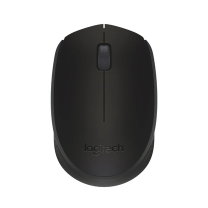 Logitech M171 Wireless Mouse for PC, Mac, Laptop, 2.4 GHz with USB Mini Receiver, Optical Tracking, 12-Months Battery Life, Ambidextrous