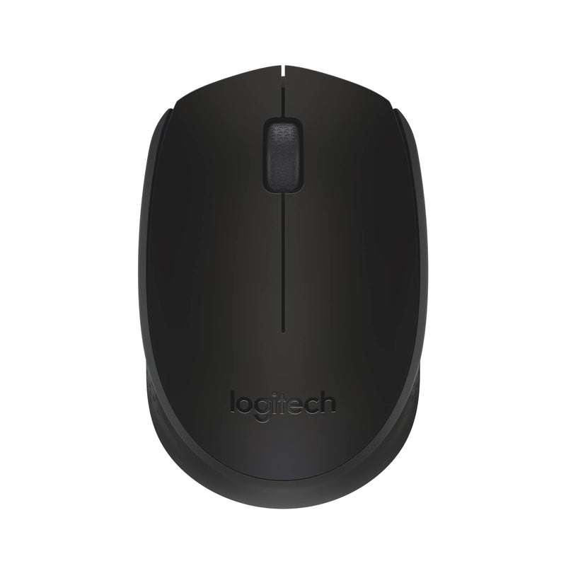 Logitech M171 Wireless Mouse for PC, Mac, Laptop, 2.4 GHz with USB Mini Receiver, Optical Tracking, 12-Months Battery Life, Ambidextrous
