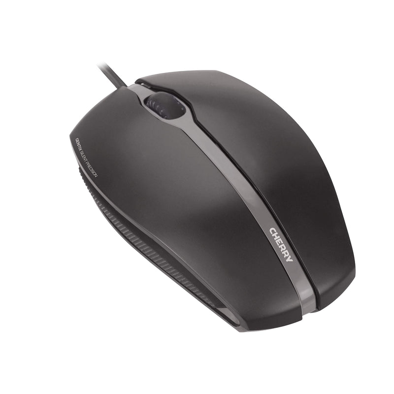 CHERRY GENTIX SILENT, wired mouse, quiet design mouse without click, perfect ergonomics, precise sensor
