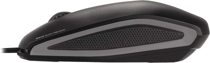 CHERRY GENTIX SILENT, wired mouse, quiet design mouse without click, perfect ergonomics, precise sensor