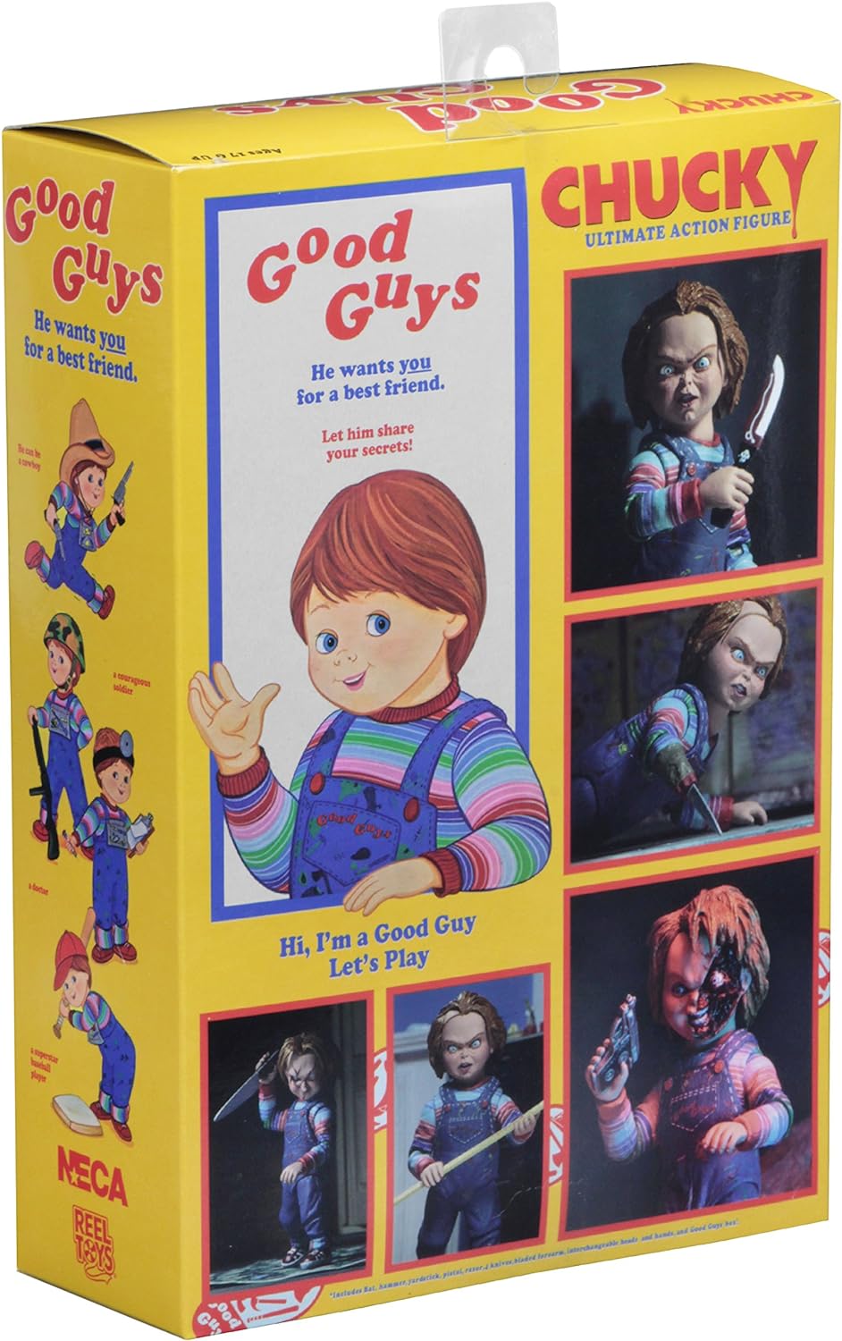 Chucky 42112 Action Figure, Multicolour, 7-Inches