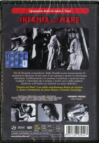 infamia sul mare DVD Italian Import