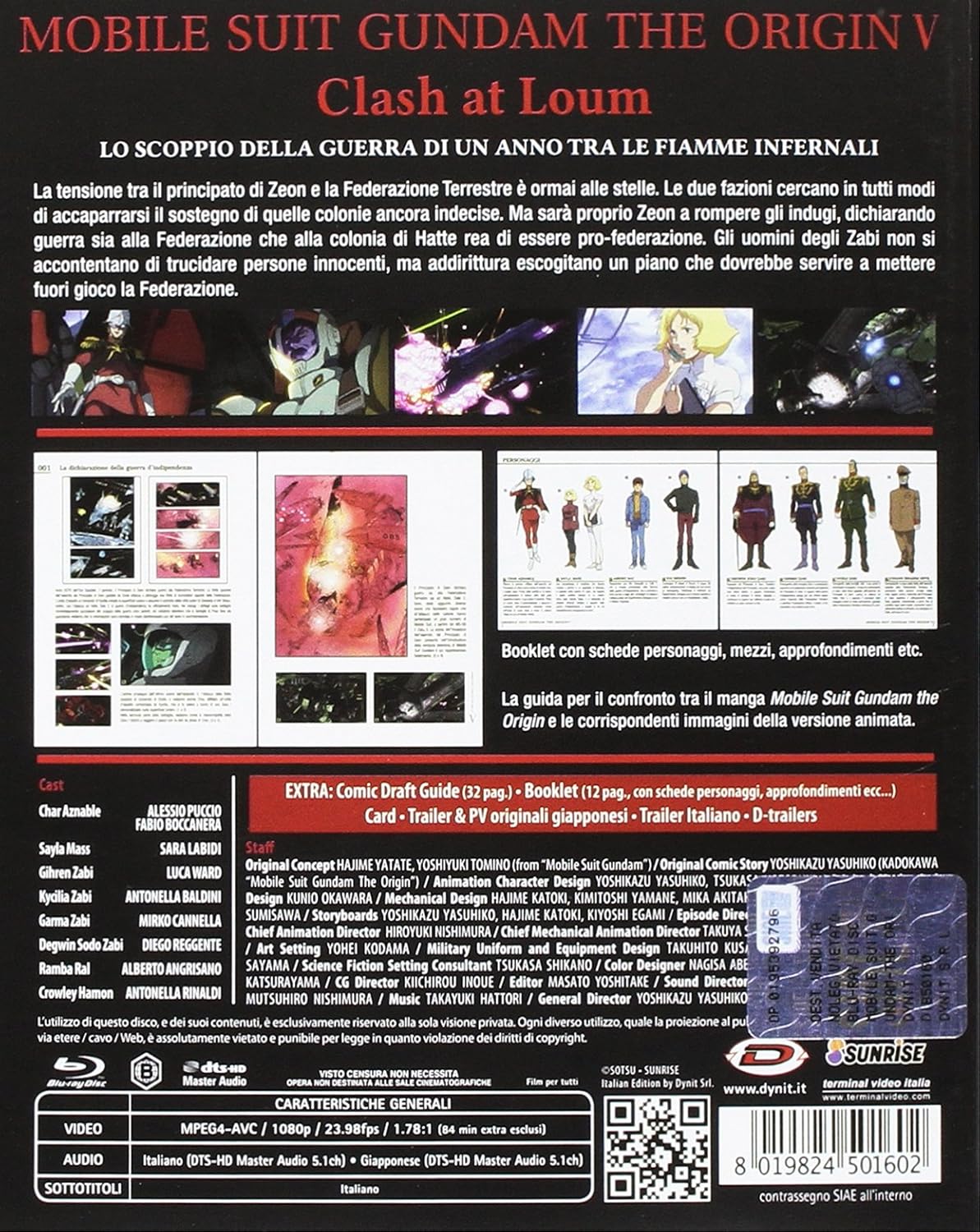 Mobile Suit Gundam - The Origin V - Clash At Loum (First Press