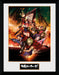 GB eye Kabaneri of the Iron Fortress Collage Framed Print, Wood, Various