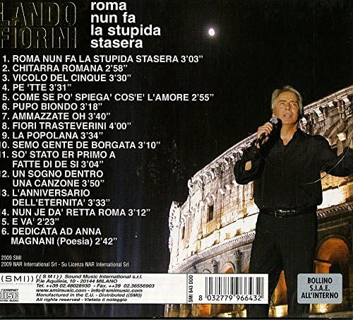 Roma Nun Fa La Stupida Stasera