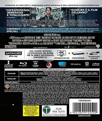 Dunkirk (4K Ultra-HD+Blu-Ray)