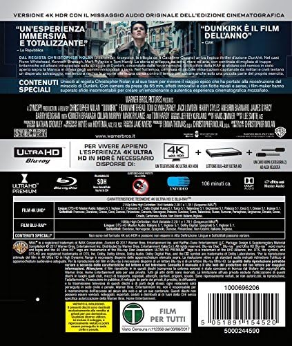 Dunkirk (4K Ultra-HD+Blu-Ray)