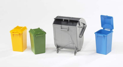 Bruder Garbage Can Set (Set of 4