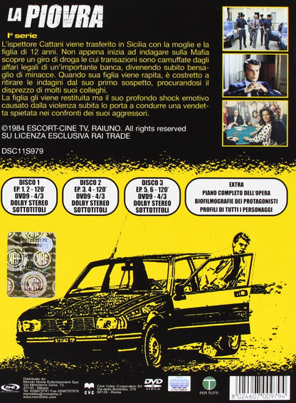 la piovra 01 (3 dvd) box set dvd Italian Import