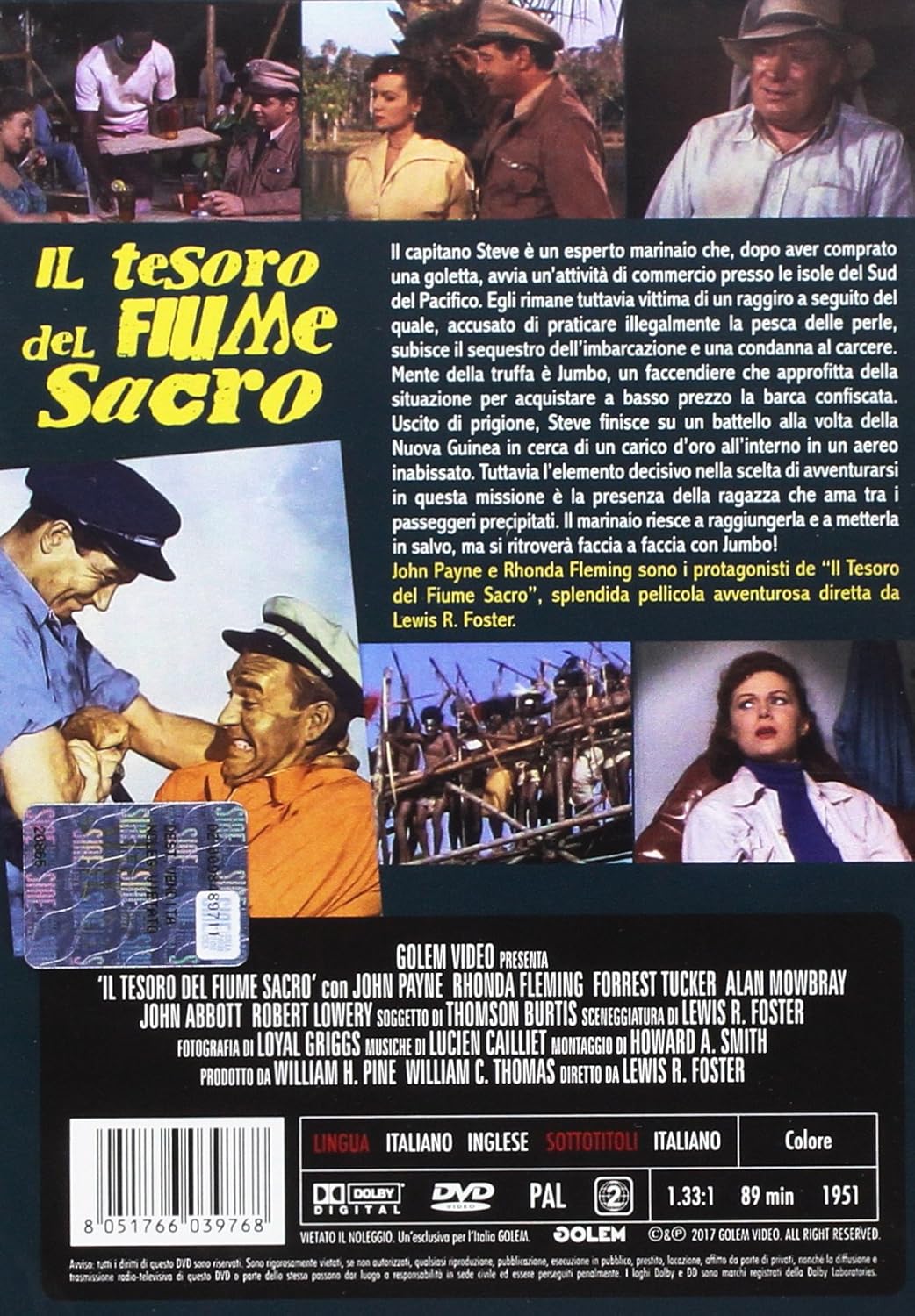 il tesoro del fiume sacro DVD Italian Import
