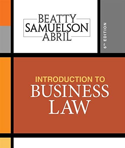 Introduction To Business Law