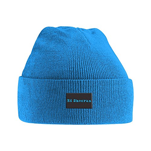 Ed Sheeran Logo Official Beanie Blue