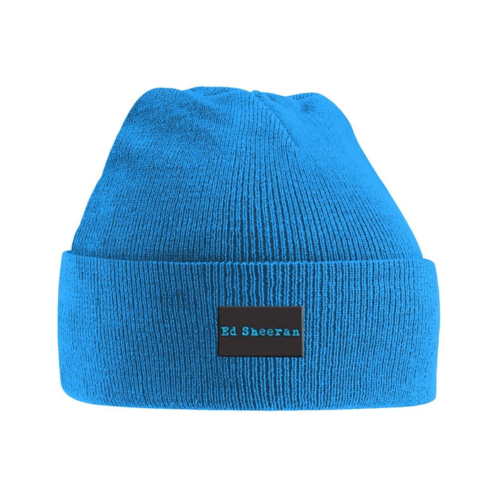 Ed Sheeran Logo Official Beanie Blue