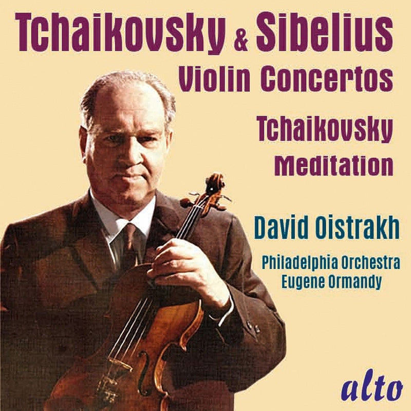 Tchaikovsky and Sibelius Violin Concertos; Tchaikovsky 'Meditation' from 'Souvenir d'un Lieu Cher'
