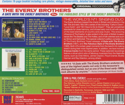 Date with the Everly Brothers/The Fabulous Style of the Everly Brothers