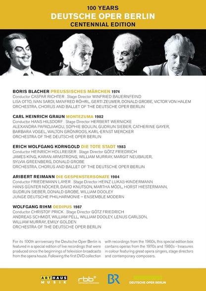 ORCHESTER DER DEUTSCHEN OPER - 100 JAHRE DEUTSCHE OPER BERLIN (1 DVD