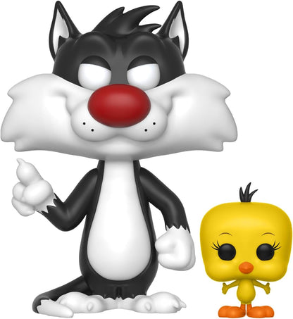 Funko POP! Animation Looney Tunes Sylvester Cat & Tweety - Sylvester - Vinyl-Sammelfigur - Geschenkidee - Offizielle Handelswaren - Spielzeug Für Kinder und Erwachsene - TV Fans