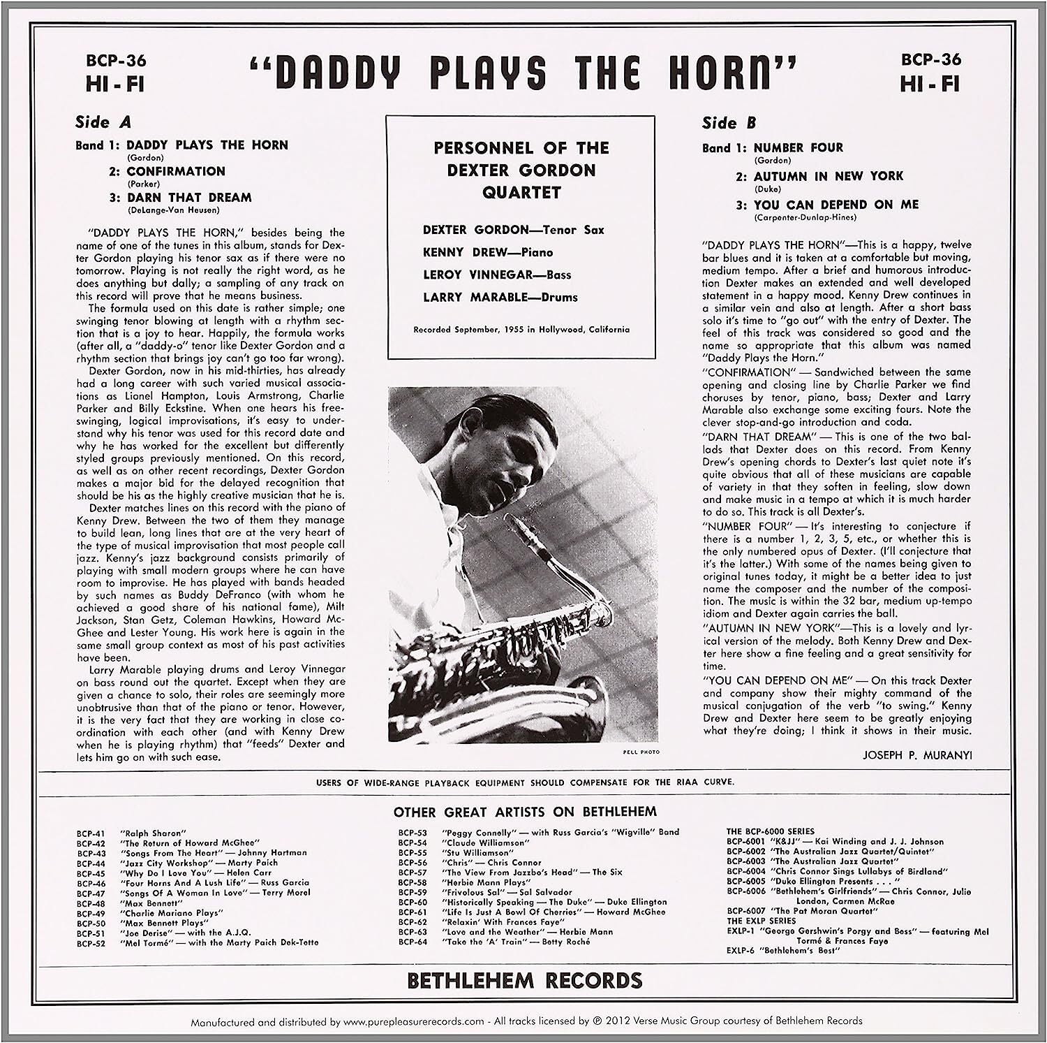 Daddy Plays the Horn
