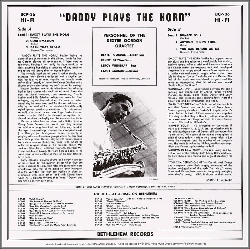 Daddy Plays the Horn
