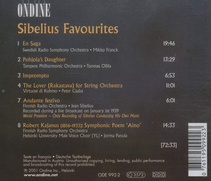 Sibelius Favourites