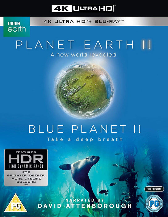 Planet Earth II & Blue Planet II Boxset