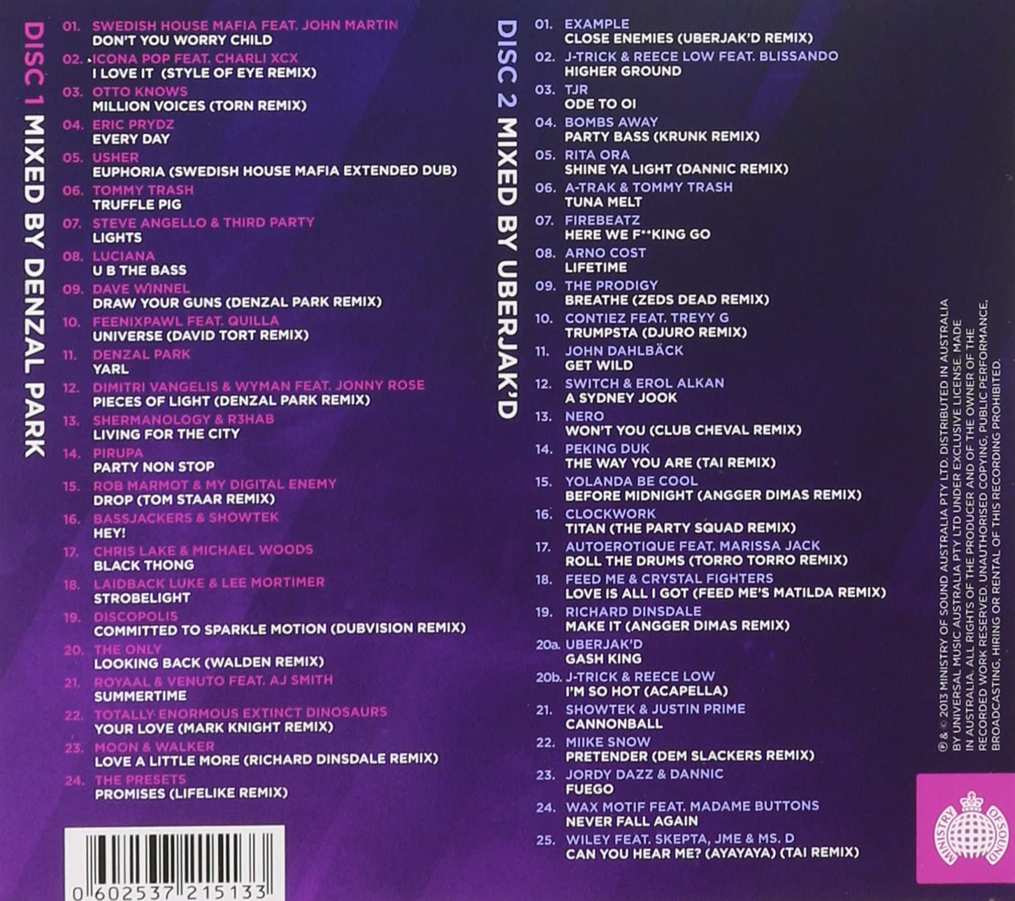 Clubbers Guide to 2013