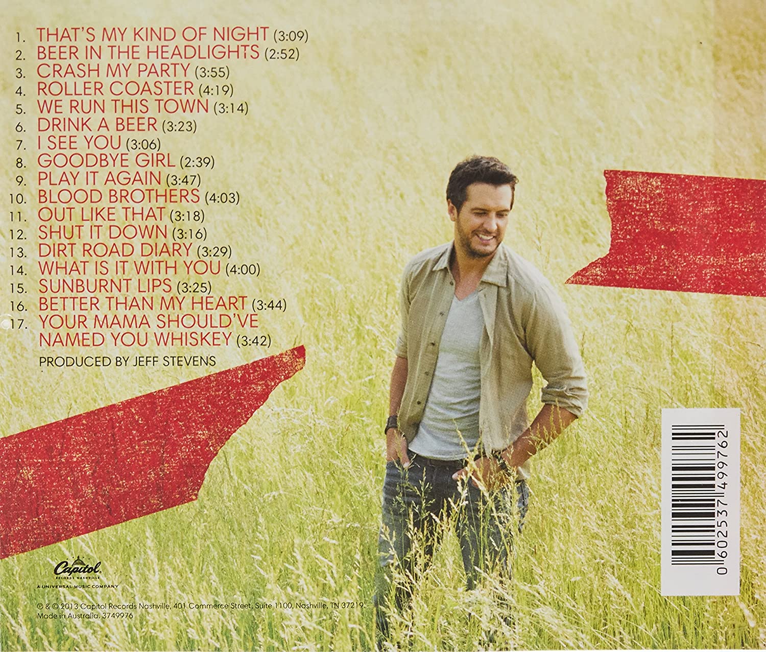 Luke Bryan - Crash My Party (1 CD)
