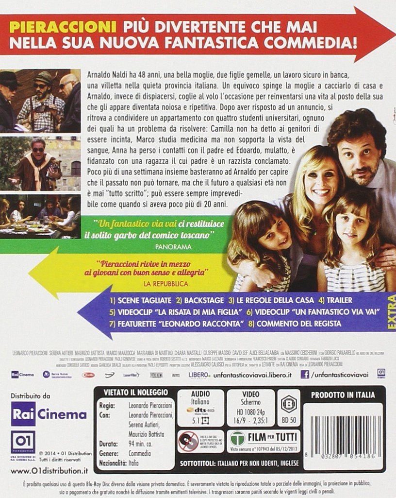 A Fantastic Goings (2013) ( Un fantastico via vai )