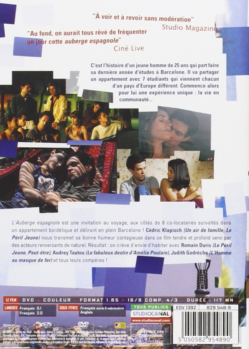 The Spanish Apartment (2002) ( L'auberge espagnole ) ( Una casa de locos (Pot Luck / Euro Pudding) )